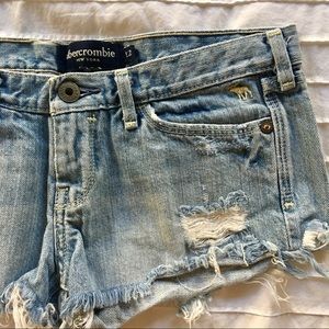 Abercrombie Light Wash Shorts